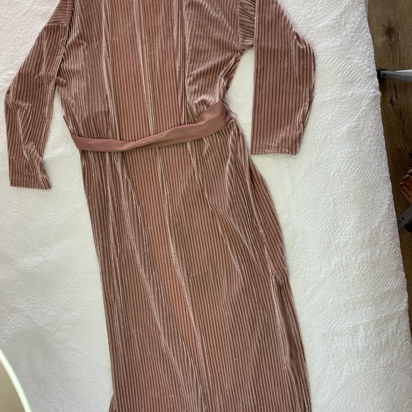 Brown/Pink Fancy Kimono, Lace, Size Small - Picture 9 of 9